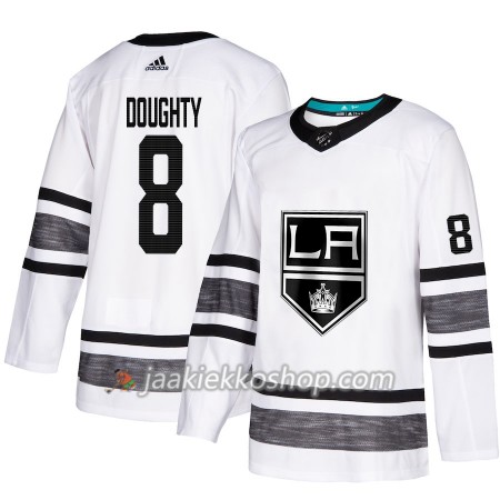 Miehille NHL Los Angeles Kings Pelipaita Drew Doughty 8 Valkoinen 2019 All-Star Adidas Authentic